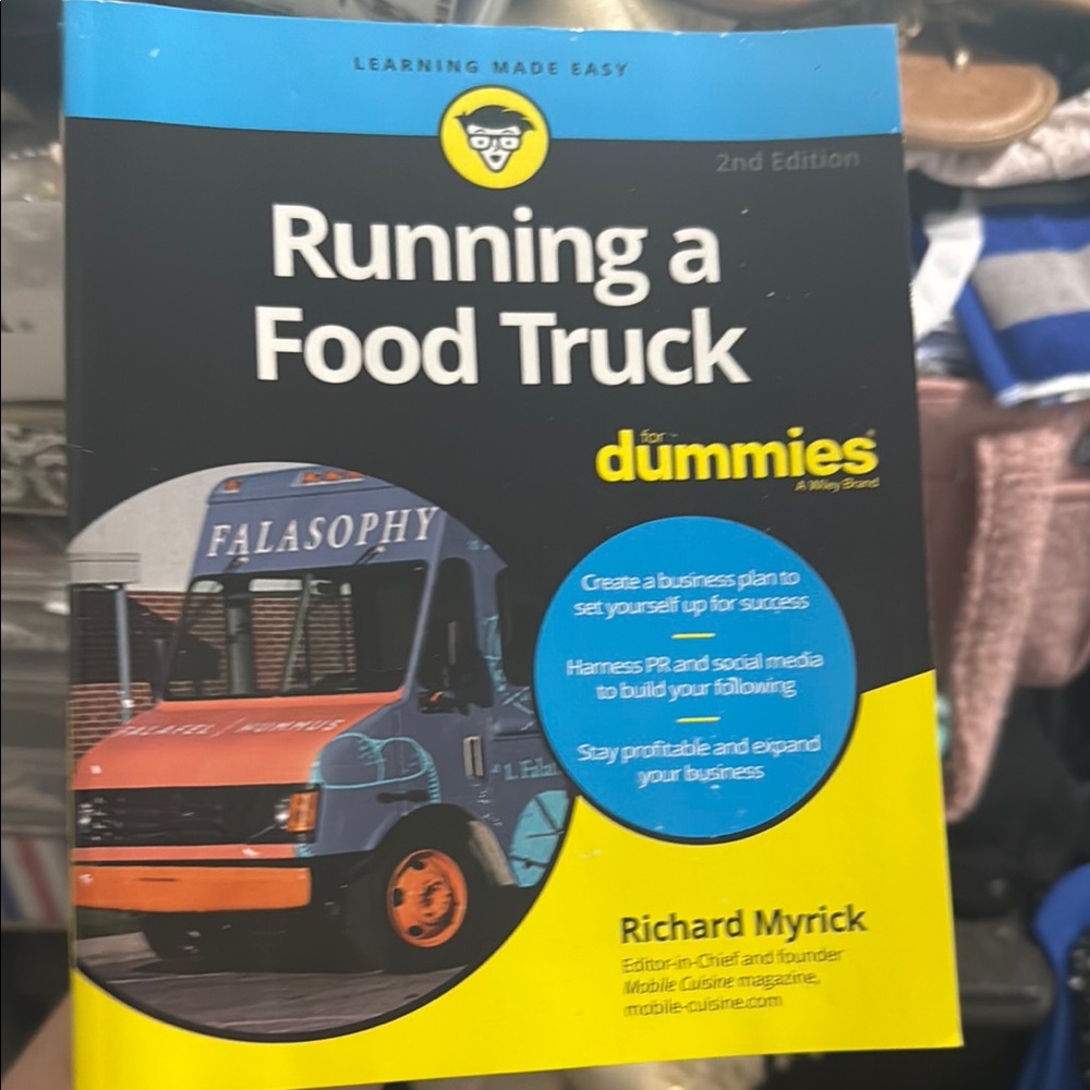 Running a Food Truck for Dummies Book